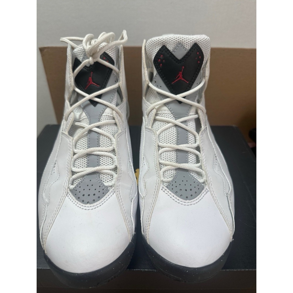 Nike Air Jordan True Flight White Gym Red Black Size 8 Mens Shoes 342964-104